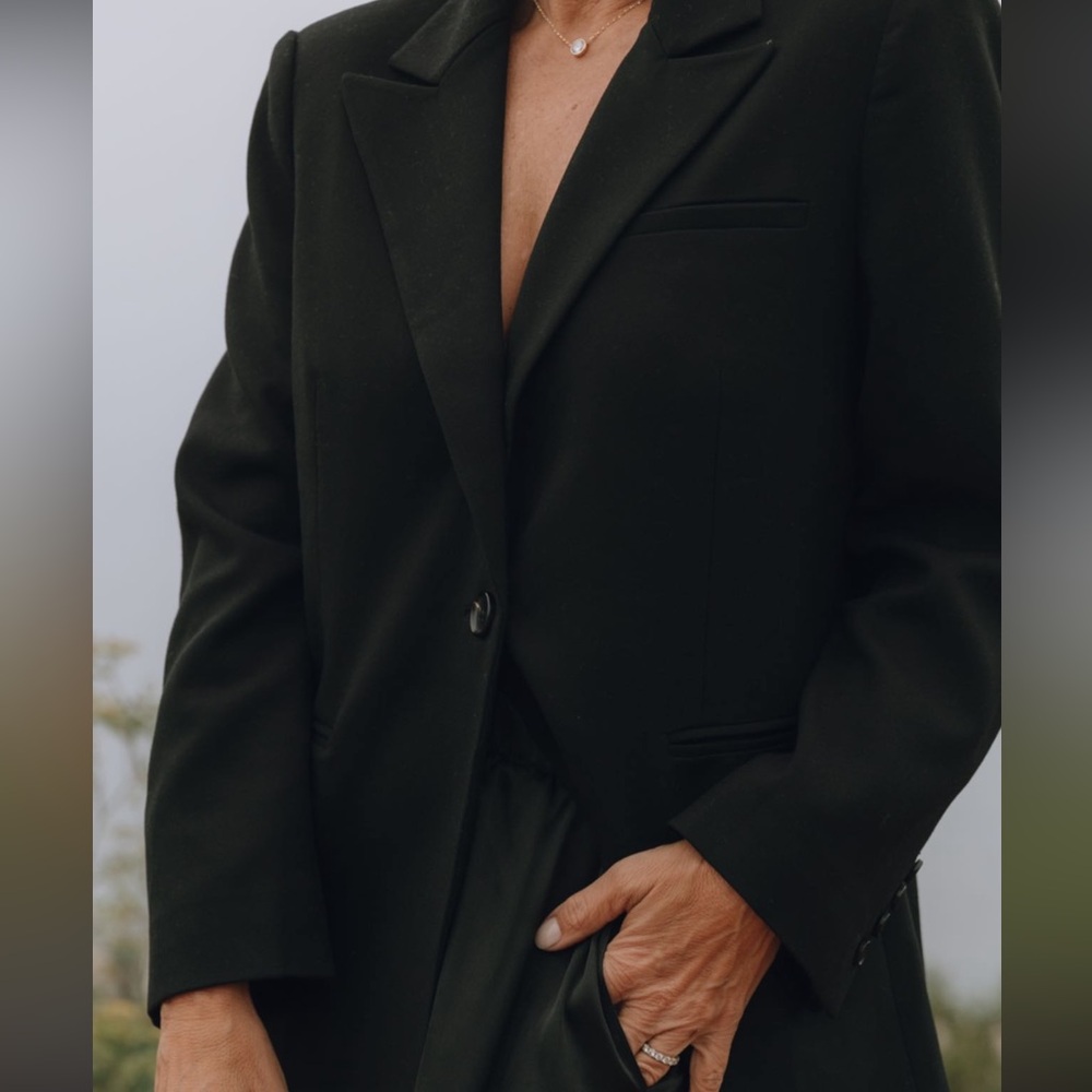 Daily Drills Black Oversized Blazer Size XS/S